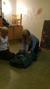 2. Senior Væbnerne forbereder til Senior Festival