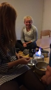 2. Senior Væbnerne forbereder til Senior Festival